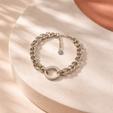 Bracelet Chainette Strass Julia Acier Inoxydable 316L – Doré & Argenté