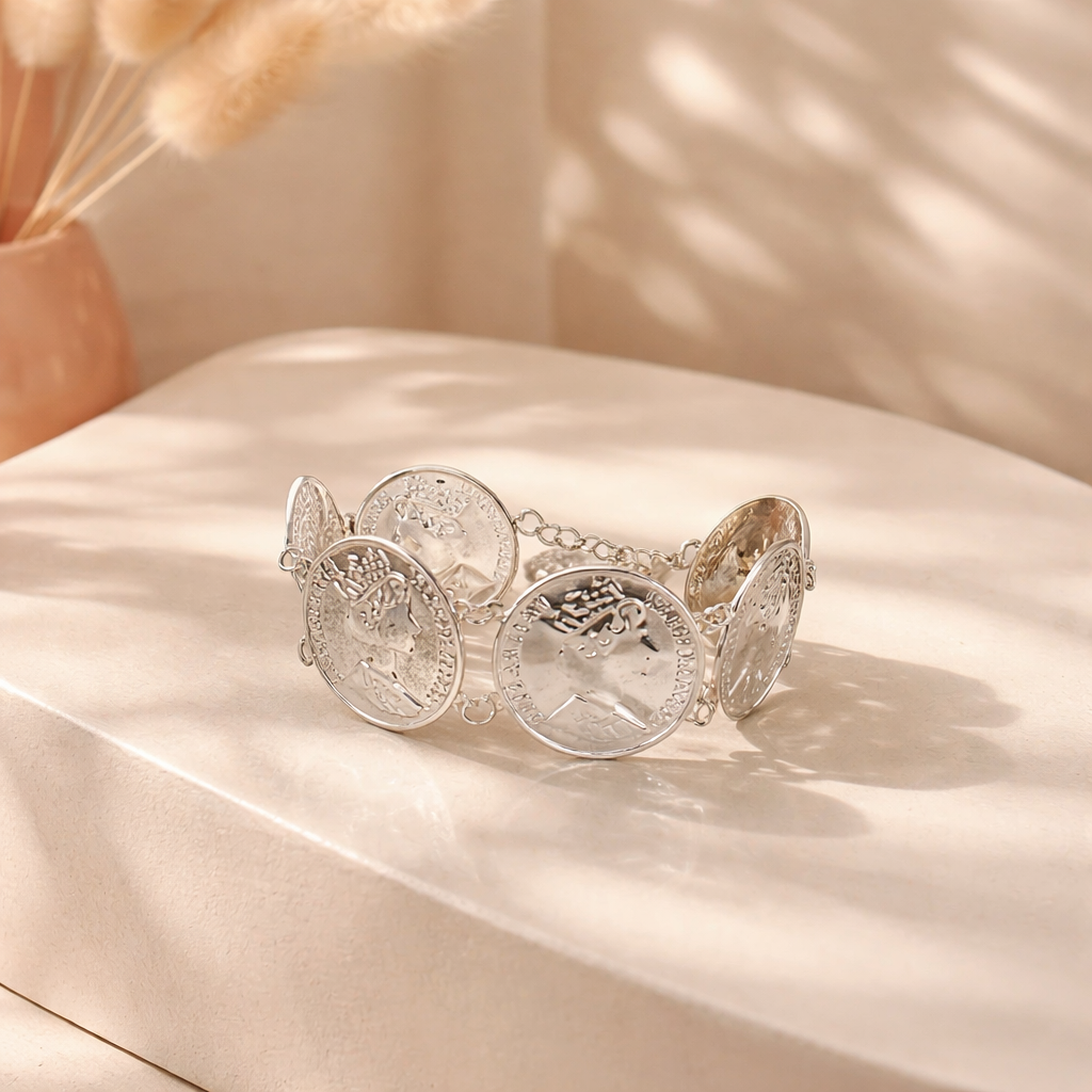 Bracelet Elisabeth – 6 Pièces &amp; Chainette