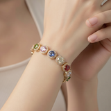 Bracelet Estelle en acier inoxydable doré