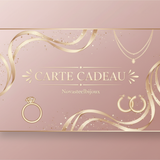 Carte cadeau design 1 - Rose poudré