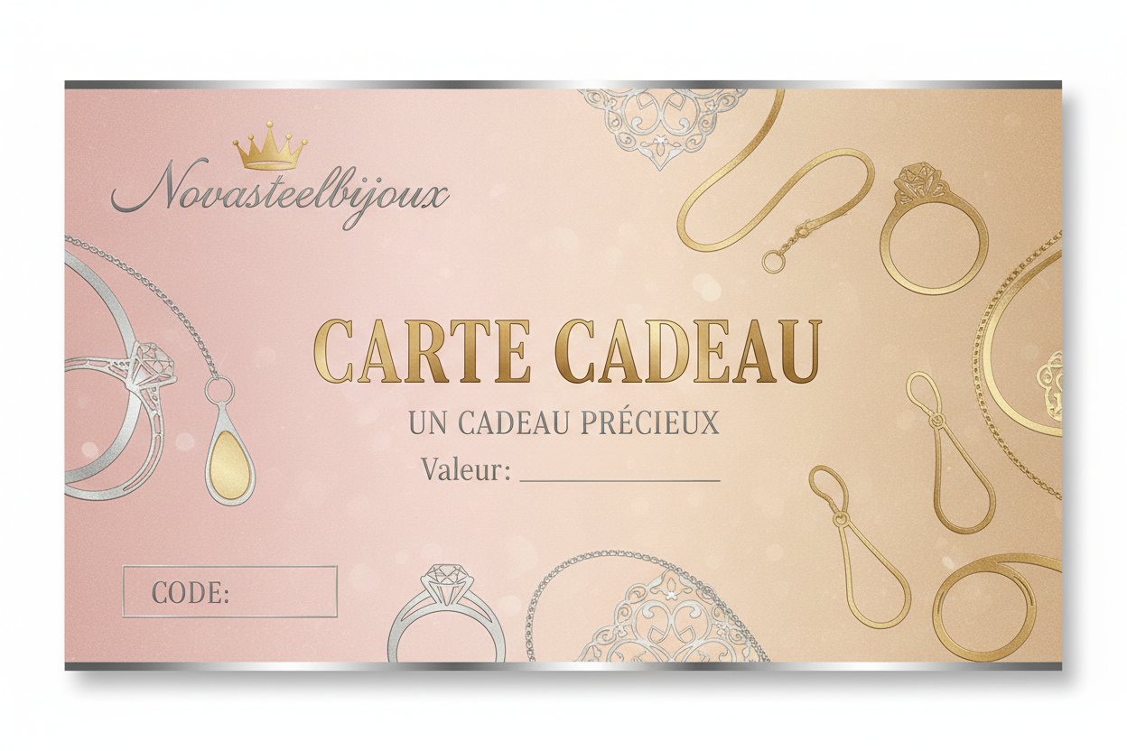 Carte cadeau design 5 - Blush